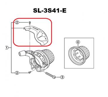 ABDECKUNG SHIMANO SL-3S41-E